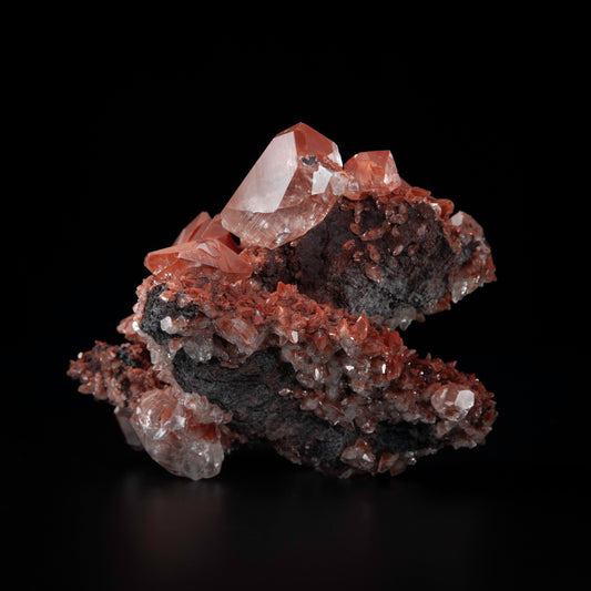 Hematite included Calcite